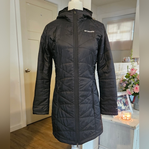 Worn Once! - COLUMBIA - Mighty Light Hooded Jacket, Omni-Shield - Size S - Picture 6 of 7